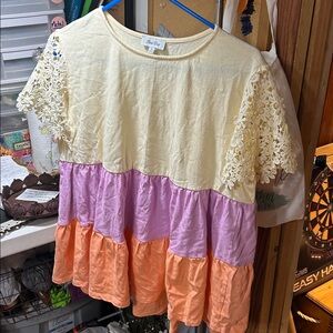 Petal Dew Light Yellow Top